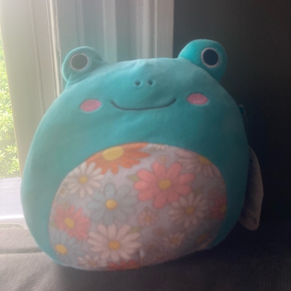 Squishmallows Other - Squishmallows Frog with Floral Belly Robert 8" NWT